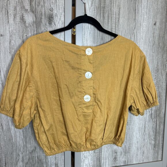 Anthropologie Cleobella Two Piece Set Pants and Cropped Top Cotton Size M - Picture 6 of 14